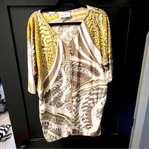 Emilio Pucci Silk short sleeve dress (6)